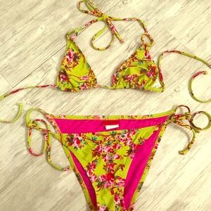 Betsey Johnson String Bikini Set